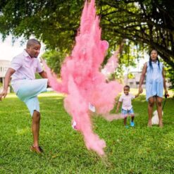 Ballon de foot Gender Reveal Rose