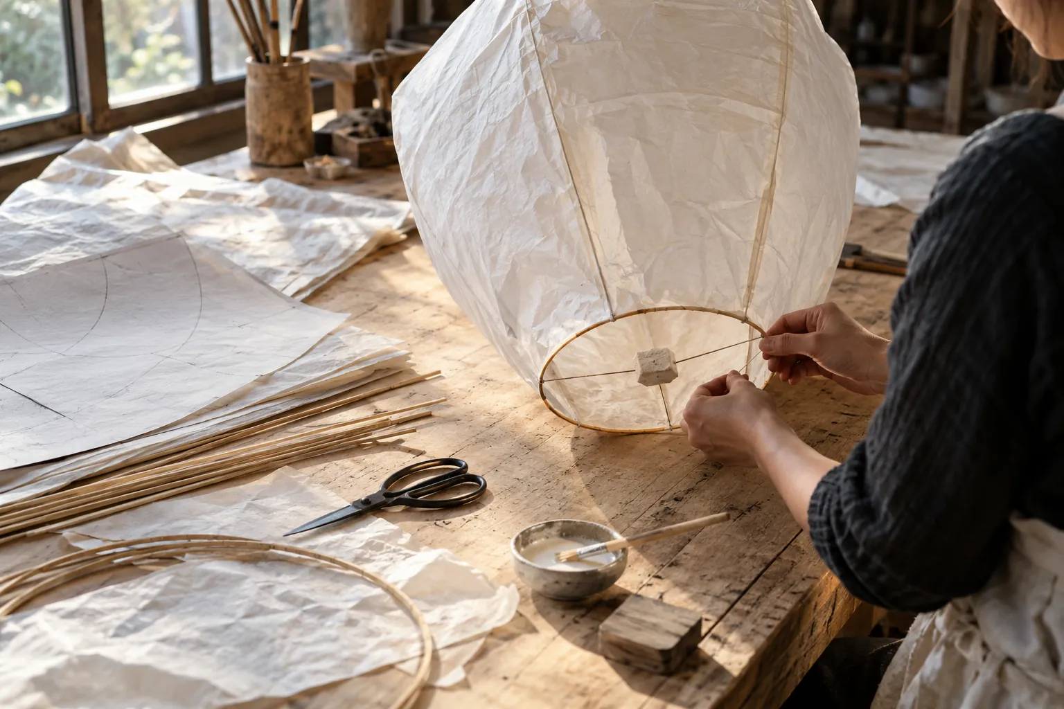Fabriquer une lanterne volante : tutoriel complet, sans métal et en sécurité